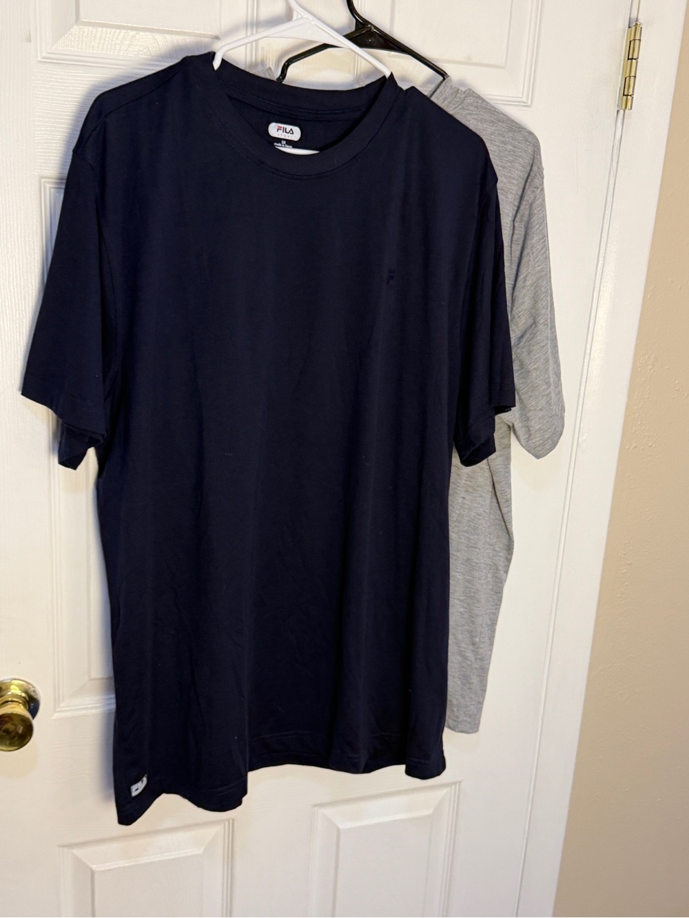 FILA bundle Gray and Blue Heather Crew X2 Polyester XXL